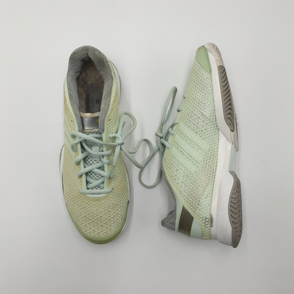 ⬇️$55⬇️AUS9 Adidas By Stella McCartney Mint Green Runners Sneakers - Picture 2 of 11